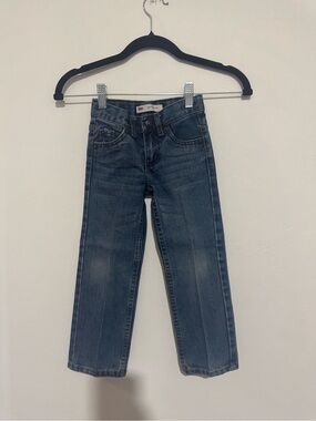 Levi’s 505 Regular Fit Straight Leg Jeans - Size 4 Slim (Kids/Boys)